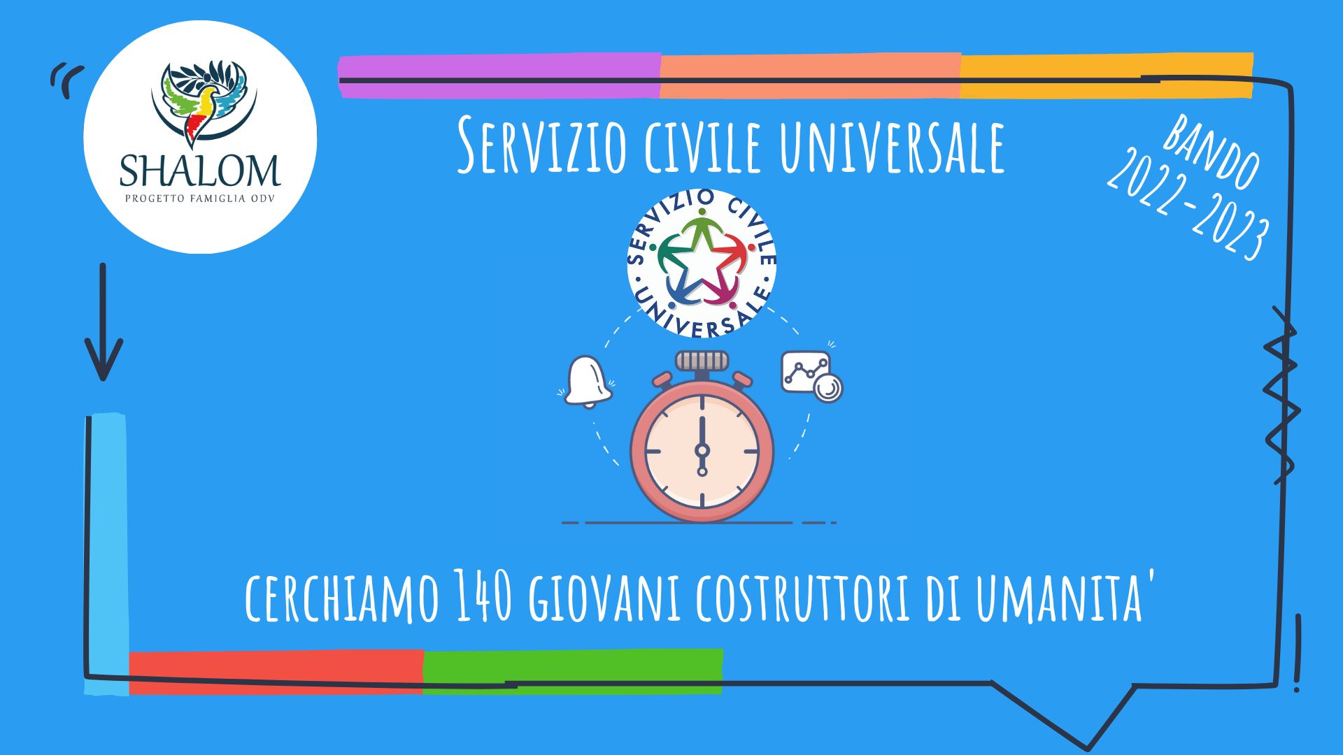 Bando Servizio Civile con Associazione Shalom