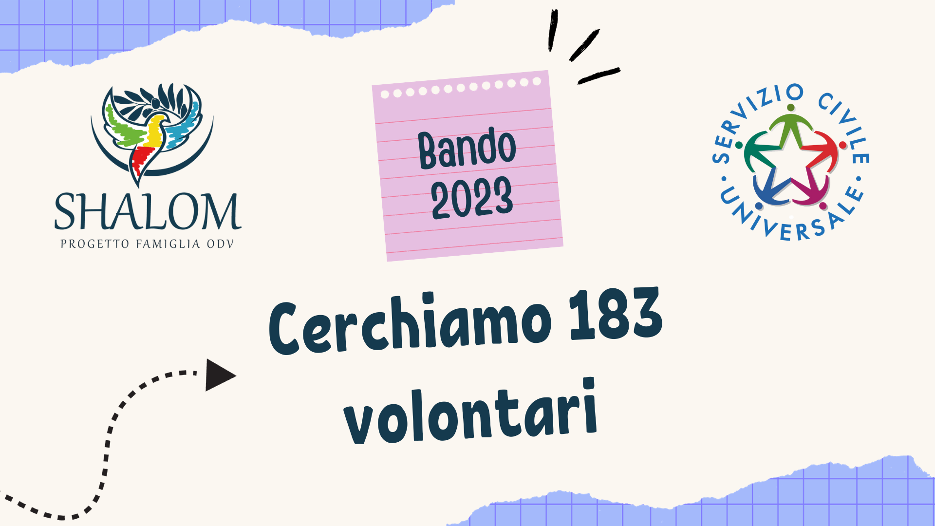 AVVISO: Riapertura termini bando Servizio Civile