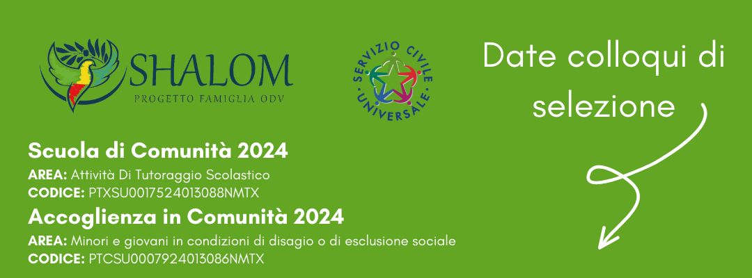 Bando Servizio Civile 2024